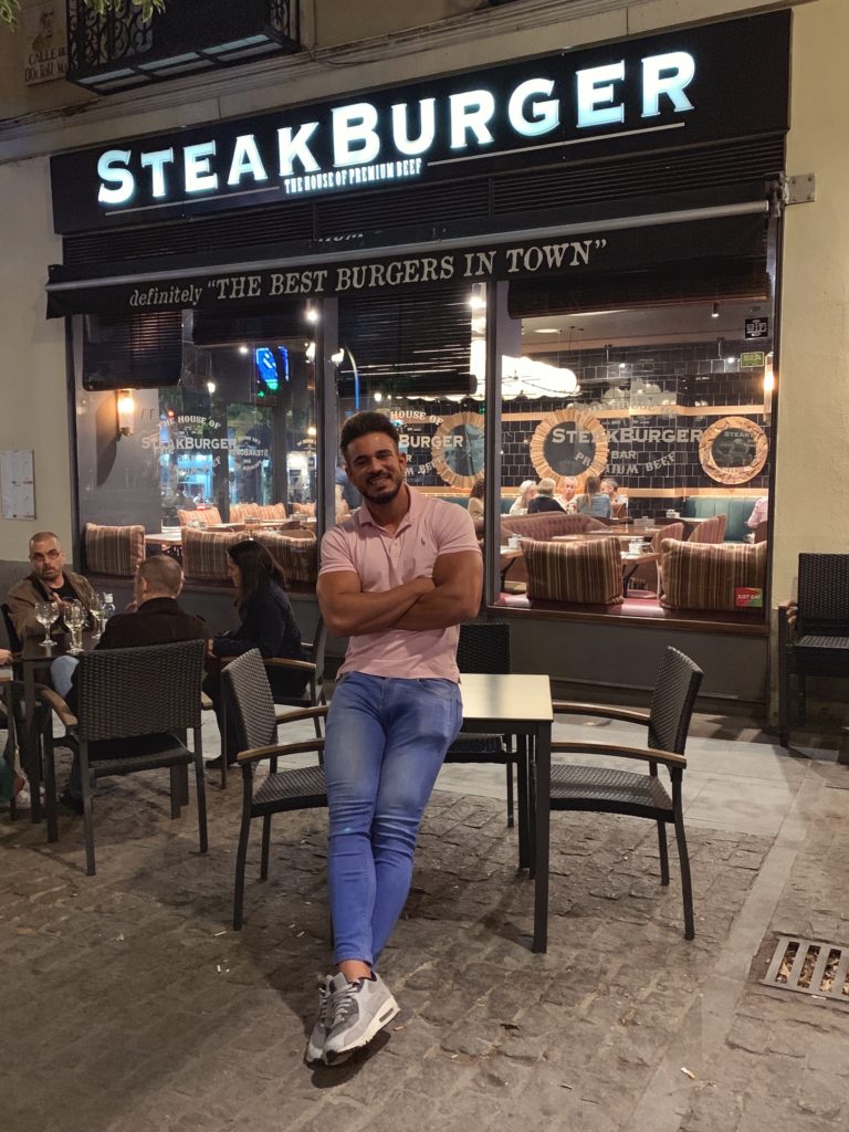 Pablo Cabezali en Steakburger