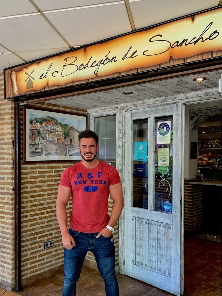 Pablo Cabezali en Restaurante El Bodegón de Sancho Guadalajara
