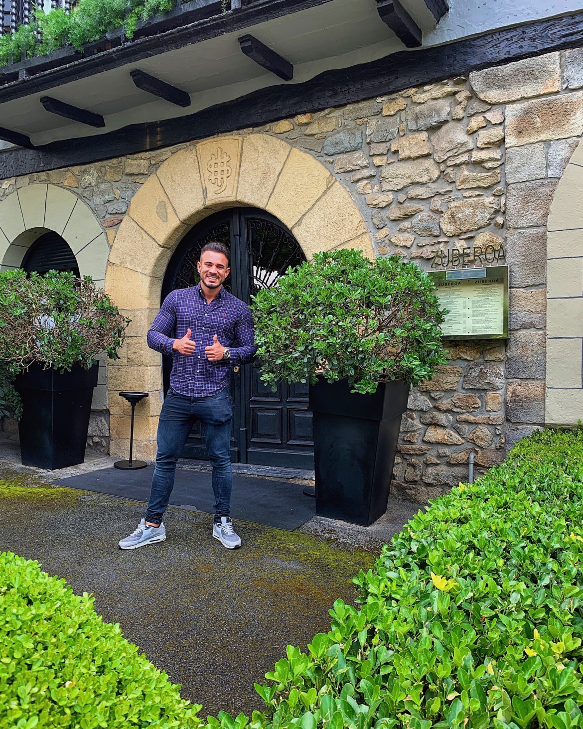 Pablo Cabezali en Restaurante Zuberoa