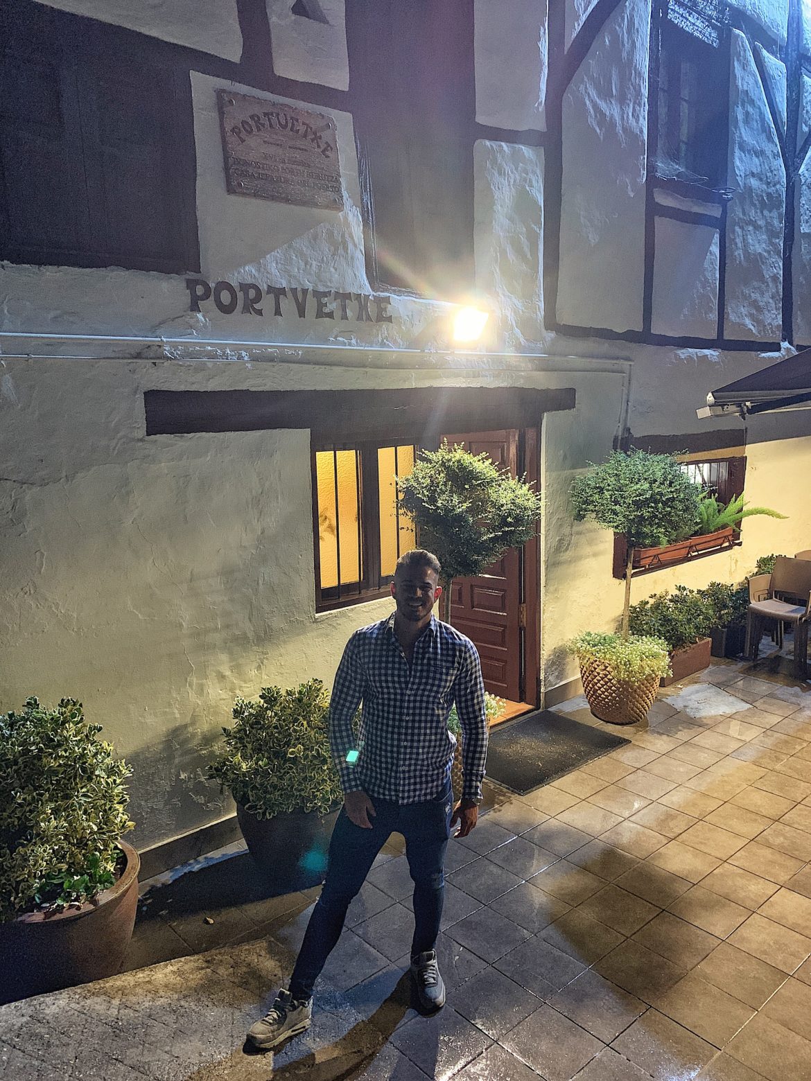 Pablo Cabezali en Asador Portuetxe