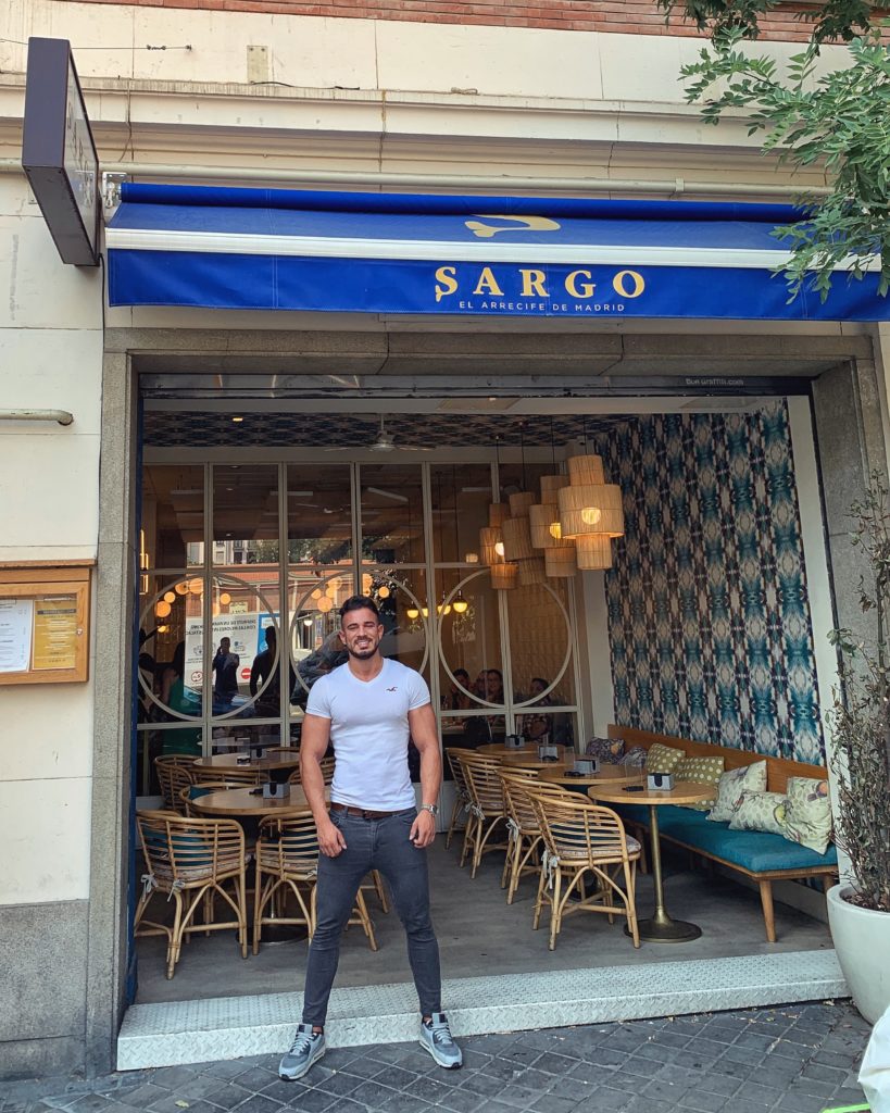 Pablo Cabezali en Restaurante Sargo