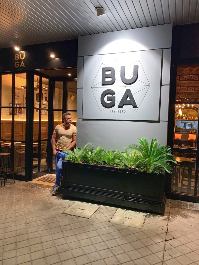 Cenando con Pablo en Restaurante Buga Rivas